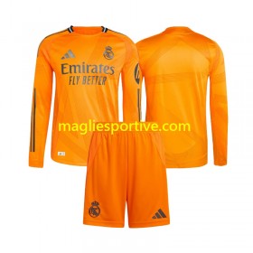 Completo Calcio Real Madrid Bambino Divisa Trasferta 2024-2025 ML